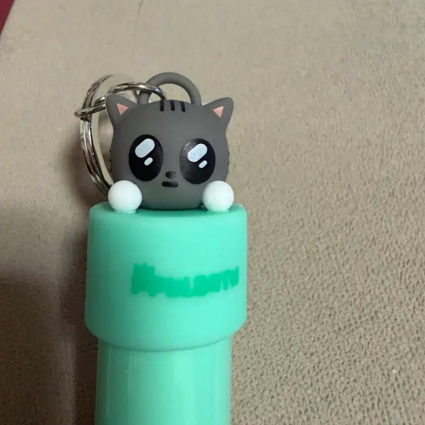 [BUNJANG] TXT Beomgyu Cat Tint Keyring Glow Tint / 뿔바투 위찌 다고냥 틴트키링 강태현 인형 글로우틴트