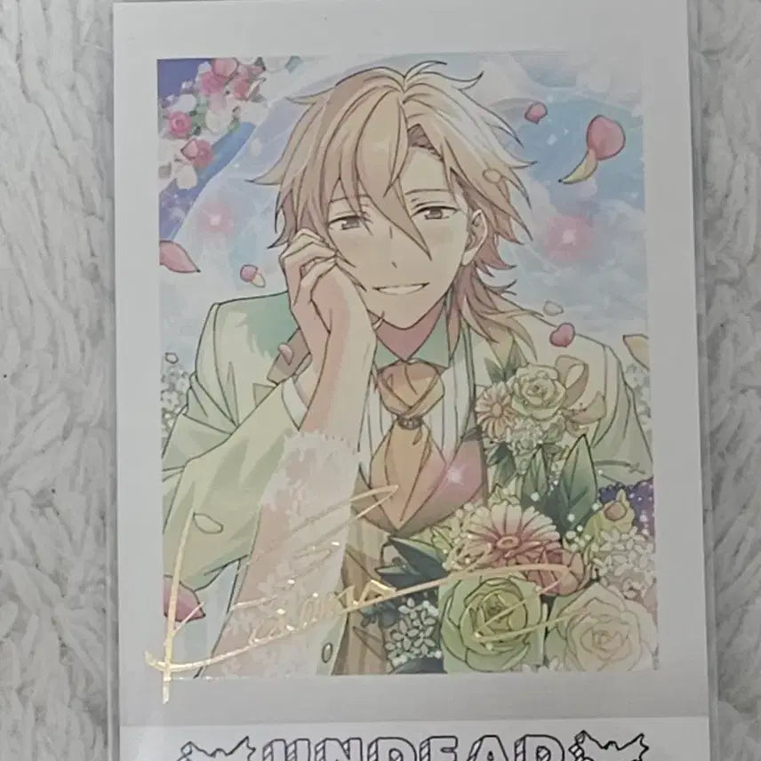 [BUNJANG] Ensemble Stars Kaoru Wedding Signed PASHACLOTH / 앙스타 카오루 웨딩 사인 파샤