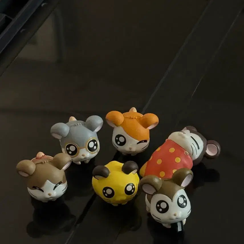 [BUNJANG] Hamutaro Hug Coat Series 3 Full Set (6 types) / 캡슐토이 가챠 햄토리 허그코트 3탄 6종 풀세트