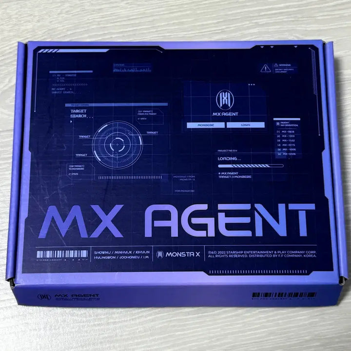 [BUNJANG] Monsta X 6th Fancon MX Agent Kit (Includes POB) / 특전 포함) 몬스타엑스 6기 팬콘 MX AGENT KIT