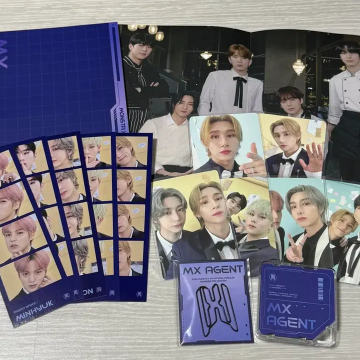 [BUNJANG] Monsta X 6th Fancon MX Agent Kit (Includes POB) / 특전 포함) 몬스타엑스 6기 팬콘 MX AGENT KIT