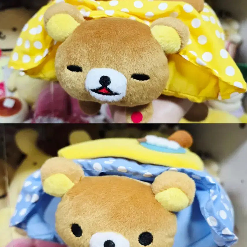 [BUNJANG] San-X Rilakkuma Kotatsu Doll Bundle Set / (택 O 일괄) 고전 산엑스 리락쿠마 코타츠 인형