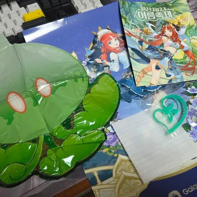[BUNJANG] Genshin Impact Nilou Summer Festival Poster, Booklet, Ear Cuff, Balloon / 원신 여름축제 닐라