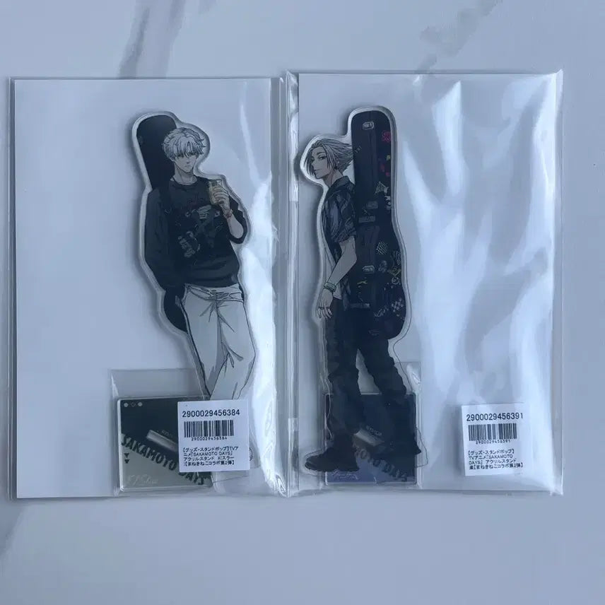 [BUNJANG] Sakamoto Days Manekineko Collaboration Acrylic Standee Bundle Set (Sealed) / [미개봉/일괄] 사카모토데이즈 마네키네코 아크릴 가쿠 슬러 X 사카데이