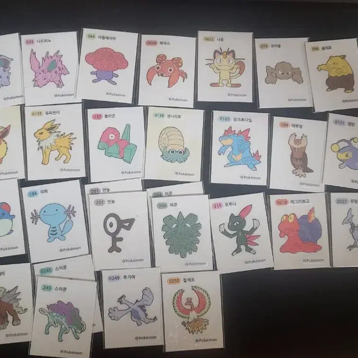 [BUNJANG] Pokemon Bread Stickers / 포켓몬스터 띠부띠부씰 판매/교환 합니다.