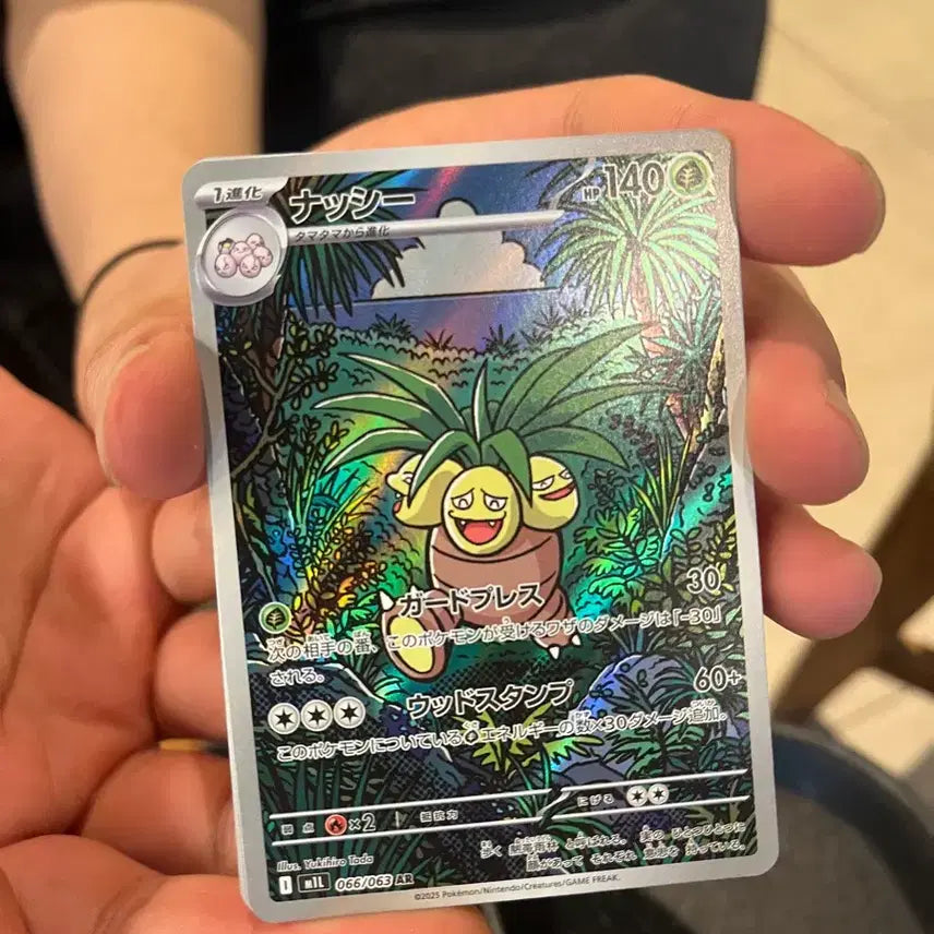 [BUNJANG] Pokemon Card Japanese Nasi AR 066/063 / 포켓몬카드 일판 나시 AR 066/063