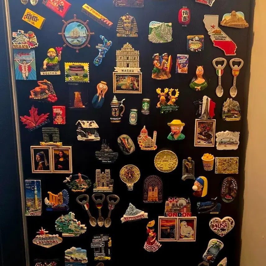 [BUNJANG] Assorted Refrigerator Magnets Collection / [급처분] 해외 여행.기념품 마그넷  일괄 판매