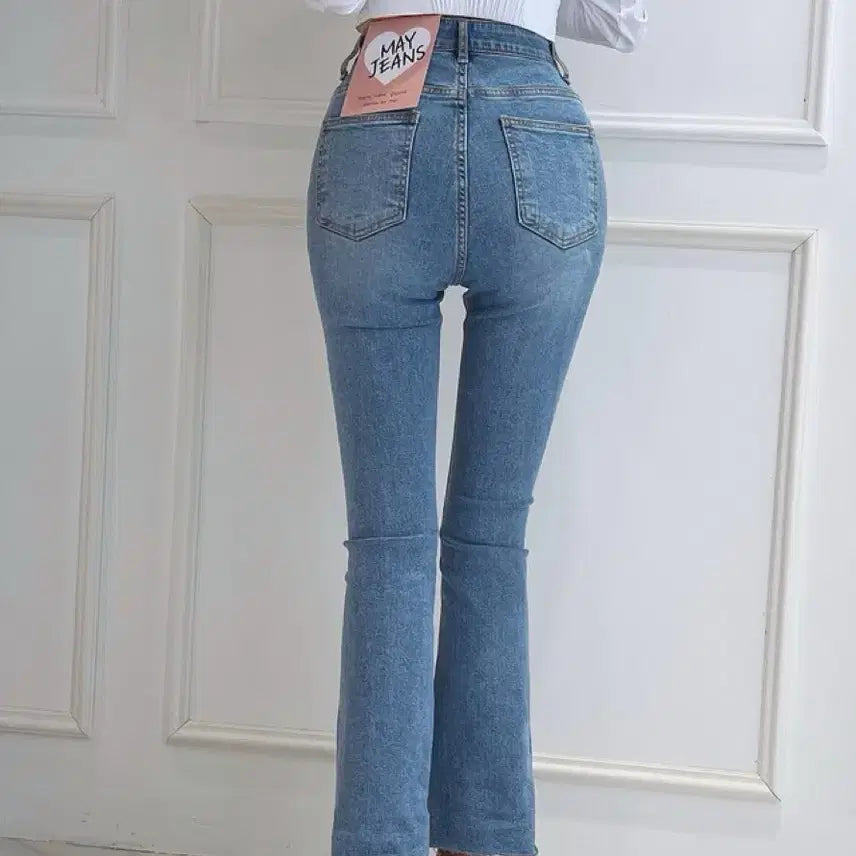 [BUNJANG] Mayyun Semi-Bootcut Denim Jeans (M, New) / 메이윤 세미부츠컷 데님 m 새상품