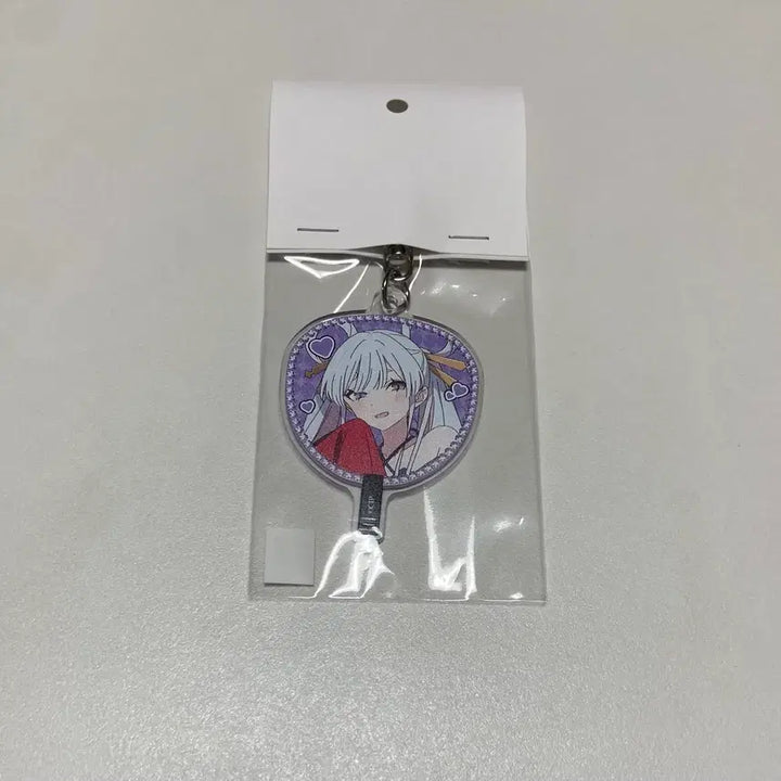 [BUNJANG] Princess Yachiyo Uchiwa Acrylic Keyholder / 초 카구야 초 가구야 공주 야치요 우치와 응원 부채 아크릴 키홀더