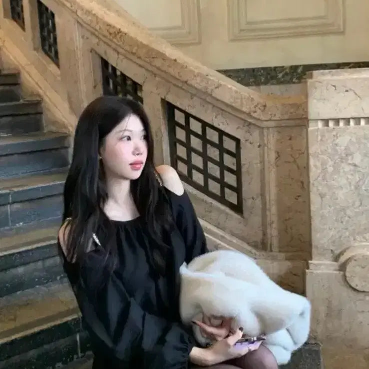 [BUNJANG] Ownt Blair Blouse Black / (새상품) 온트 ownt 블레어 블라우스 블랙 Blair Blouse
