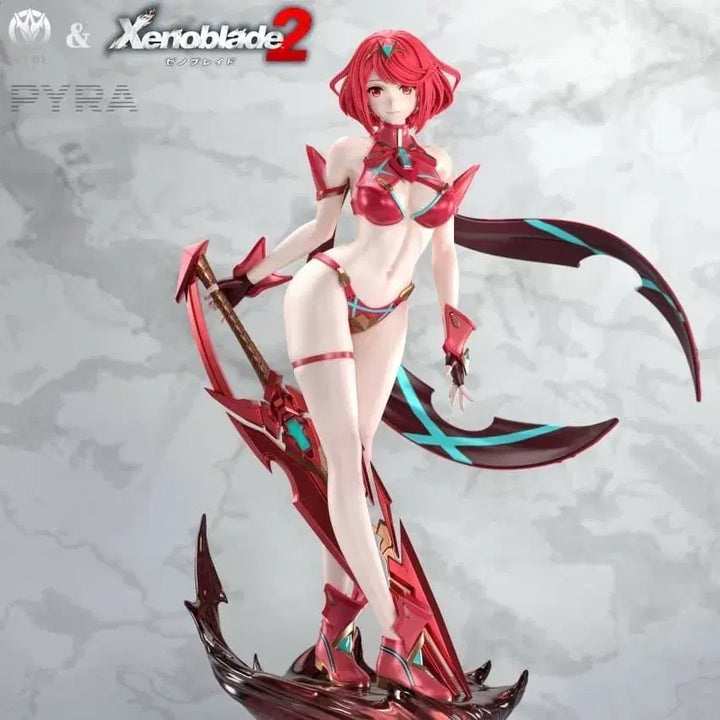 [BUNJANG] NIJI Xenoblade 2 Homura Resin Figure / NIJI 제노블레이드 2 호무라 레진 피규어