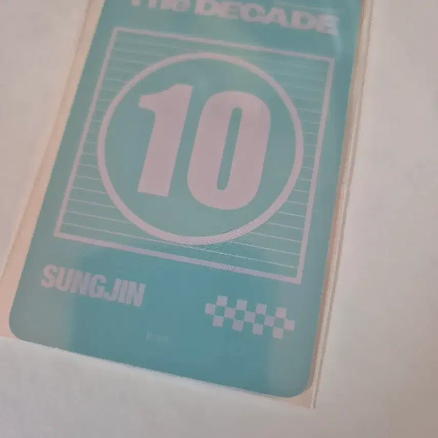[BUNJANG] Day6 Sungjin Busan Concert MD Photocard / 데이식스 성진 부산콘MD 4만원 포카