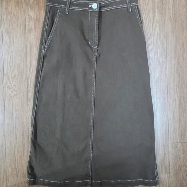 [BUNJANG] Studio Tomboy Cocoa Stitch A-Line Skirt / 스튜디오 톰보이 (Studio Tomboy) 치마
