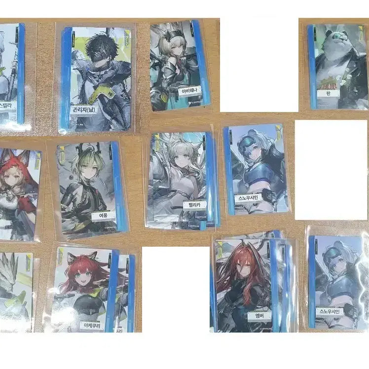 [BUNJANG] Endfield Photocard &amp; Sticker Set / 팜) 엔드필드 포토카드 띠부씰 GS25포카 포카