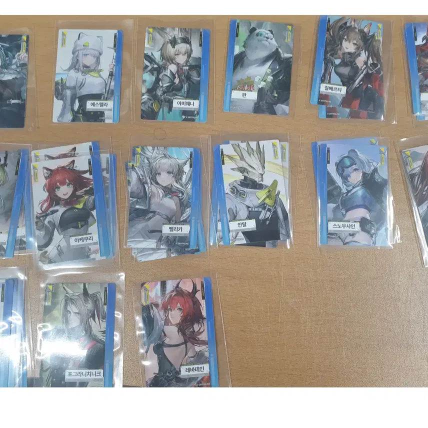[BUNJANG] Endfield Photocard &amp; Sticker Set / 팜) 엔드필드 포토카드 띠부씰 GS25포카 포카