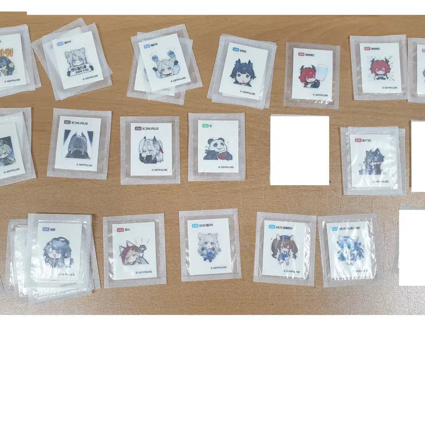 [BUNJANG] Endfield Photocard &amp; Sticker Set / 팜) 엔드필드 포토카드 띠부씰 GS25포카 포카