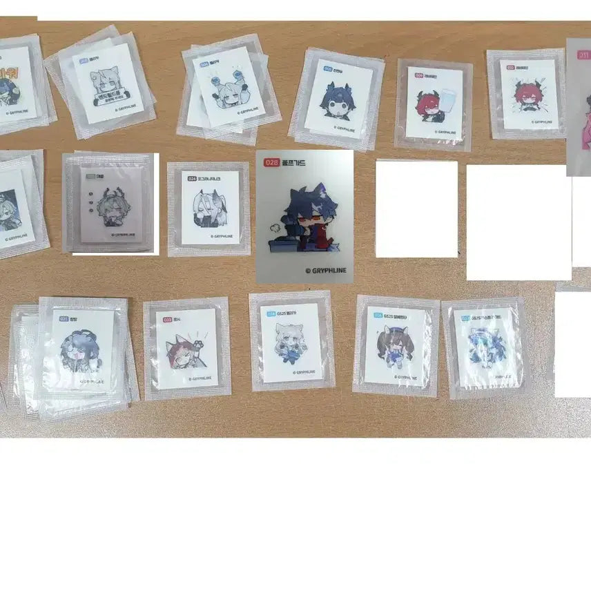 [BUNJANG] Endfield Photocard &amp; Sticker Set / 팜) 엔드필드 포토카드 띠부씰 GS25포카 포카