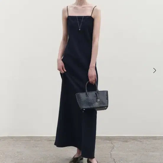 [BUNJANG] Sie Rene Back Tie Dress Navy Standard S / (새상품) 시에 sie 르네 백 타이 드레스 네이비 스탠다드 S