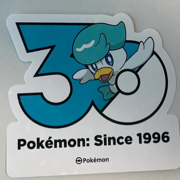 [BUNJANG] Pokemon 30th Anniversary Sticker Wax / 포켓몬 30주년 기념 스티커 꾸왁스