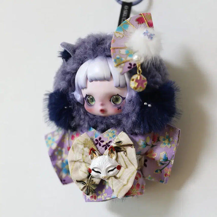 [BUNJANG] Popmart Skullpanda Cerberus Kimono Costume Limited Edition / 스컬판다 한정판 케르베로스 기모노 코스튬 새제품