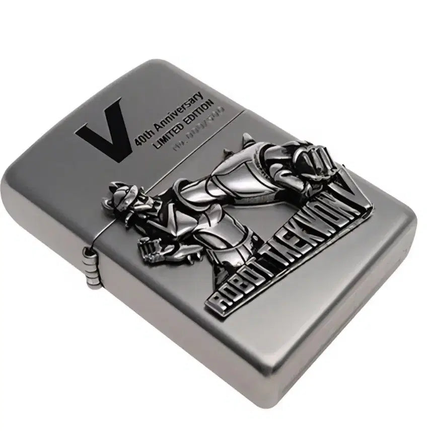 [BUNJANG] Zippo Robot Taekwon V 40th Anniversary Limited Edition Lighter / 지포 로보트태권브이 40주년 한정판 라이터