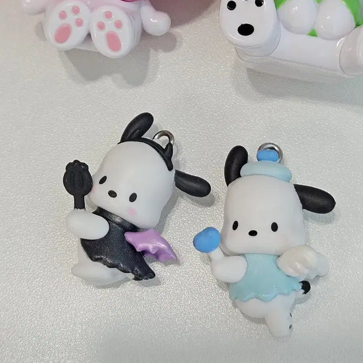 [BUNJANG] Sanrio My Melody, Pochacco, Pom Pom Purin Gachapon Figure Bundle Set / 산리오 마이멜로디 포차코 폼폼푸린 가챠 피규어 일괄