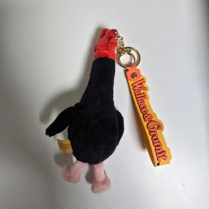 [BUNJANG] Wallace &amp; Gromit Feathers McGraw Penguin Keyring Plush / 월레스와 그로밋 맥그로 펭귄 키링 인형