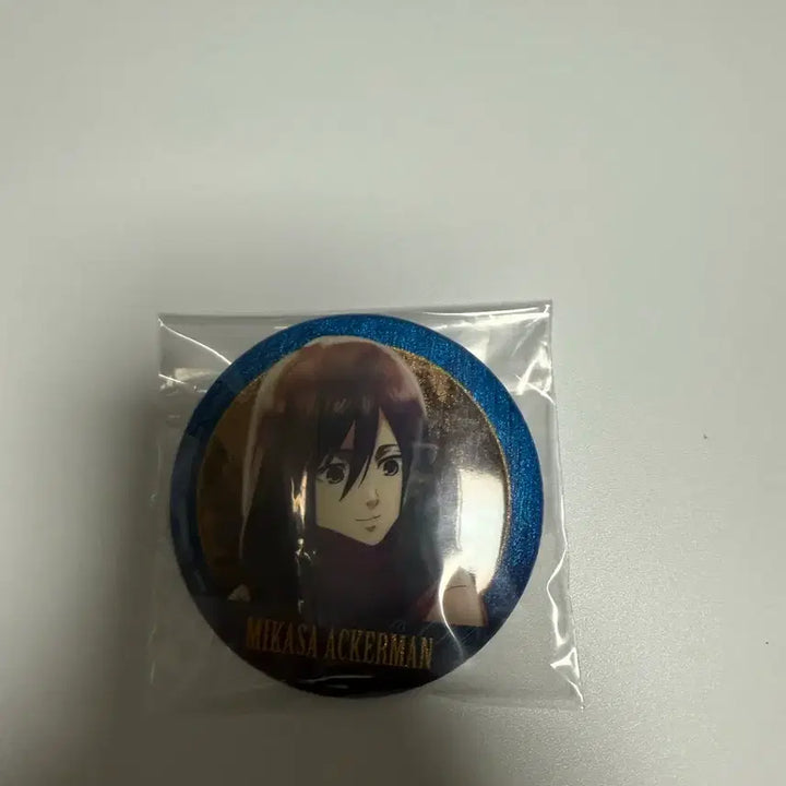 [BUNJANG] Attack on Titan Mikasa Can Badge G Prize Ichiban Kuji / 제일복권 진격의 거인 G상 미카사 캔뱃지