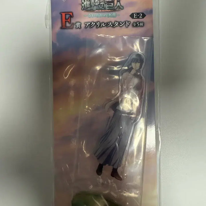 [BUNJANG] Ichiban Kuji Attack on Titan Mikasa Ackerman Acrylic Stand / 제일복권 진격의 거인 E상 미카사 아크릴 스탠드