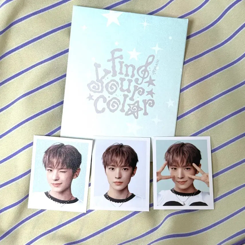 [BUNJANG] NCT WISH Yushi ID Photo 3 Types Bundle Set / [일괄]엔시티 위시 컬러 팝업 아이디포토 유우시 증사 3종