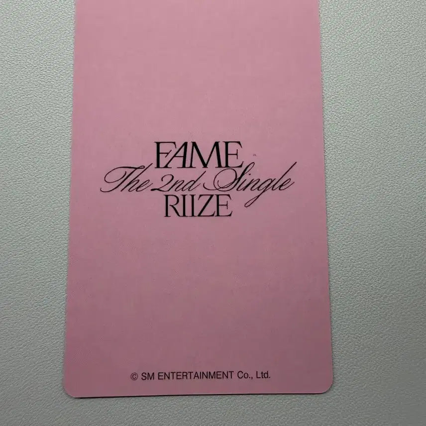 [BUNJANG] RIIZE Sungchan Fame Tower Records POB Photocard / 라이즈 성찬 Fame 타워레코드