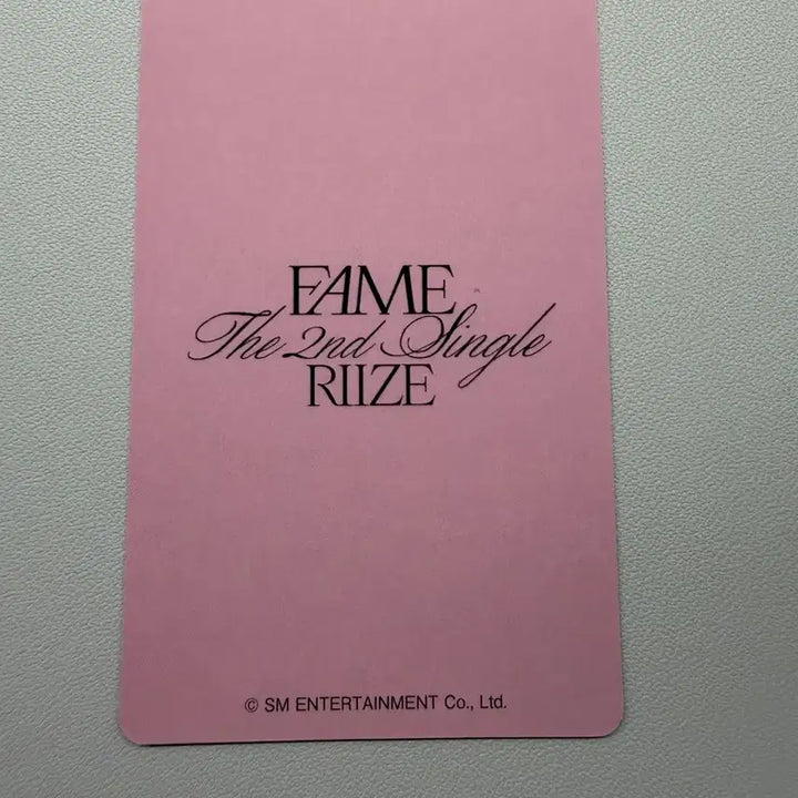 [BUNJANG] RIIZE Sungchan Fame Tower Records POB Photocard / 라이즈 성찬 Fame 타워레코드