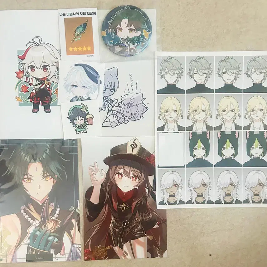 [BUNJANG] Genshin Impact Unofficial Goods Bundle Set / (일괄) 원신 비공식 굿즈