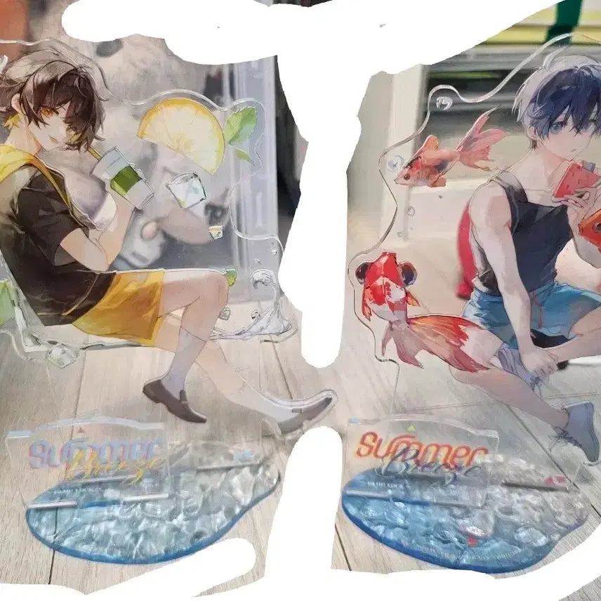 [BUNJANG] Blue Lock Isagi &amp; Bachira Acrylic Standee Set / 아크릴 비공식 블루록 이사기 바치라 세트