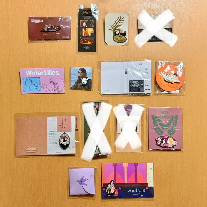 [BUNJANG] CGV Artist Badge Bundle Set / 영화 굿즈패키지 / CGV 아티스트 뱃지 배지 다수