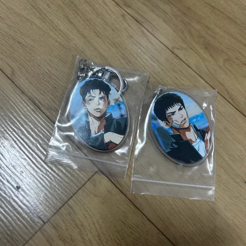 [BUNJANG] Slam Dunk Daeman Jeong Taeseop Song Acrylic Keyring / 슬램덩크 정대만 송태섭 태대 아크릴 키링 도넛님
