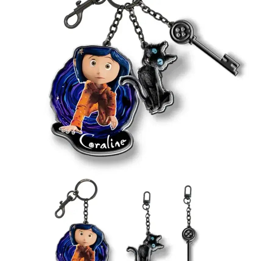 [BUNJANG] Corelline Metal Keyring Set / 텀블벅 코렐라인 메탈키링 3종