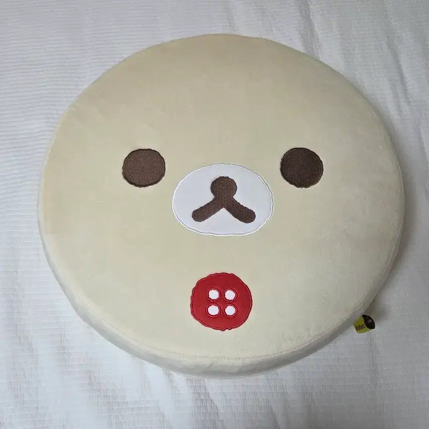 [BUNJANG] Rilakkuma Korilakkuma Round Cushion / 코리락쿠마 라운드 원형 쿠션