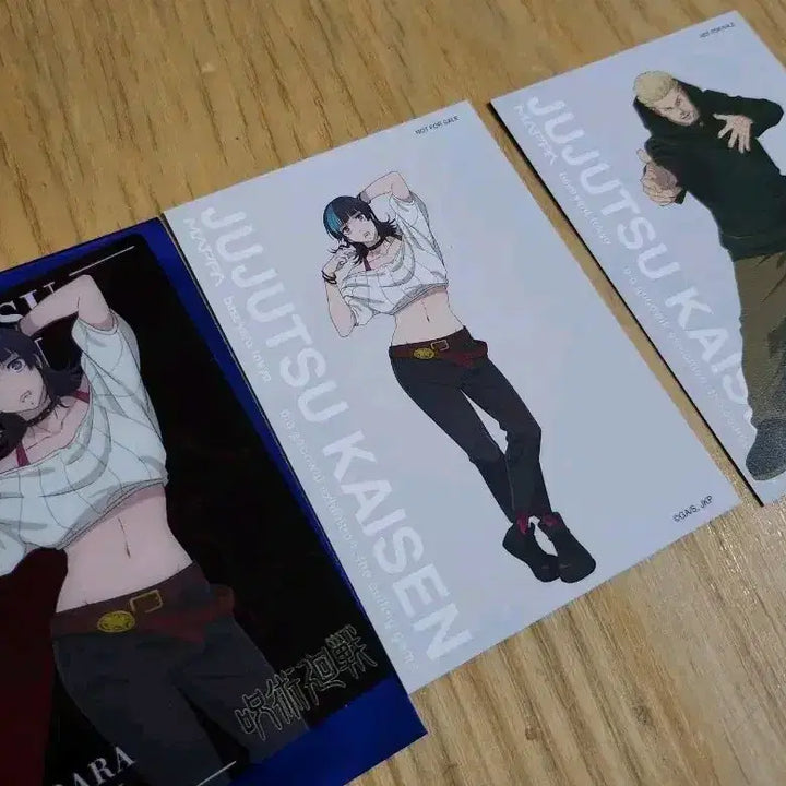 [BUNJANG] Jujutsu Kaisen Ichiban Kuji C Prize Hakari &amp; D Prize Kirara Acrylic Stands Bundle Set / 일괄) 주술회전 제일복권 C상 하카리+D상 키라라+포토 카드