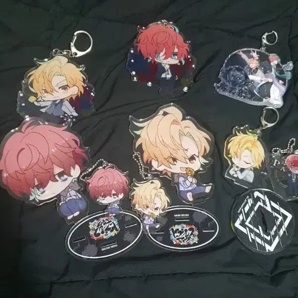 [BUNJANG] Hypnosis Mic Hifumi Doppo Acrylic Stand Keychain Bundle Set / 히후미 돗포 일괄 히프노시스마이크 힢마 아크릴 스탠드 키링