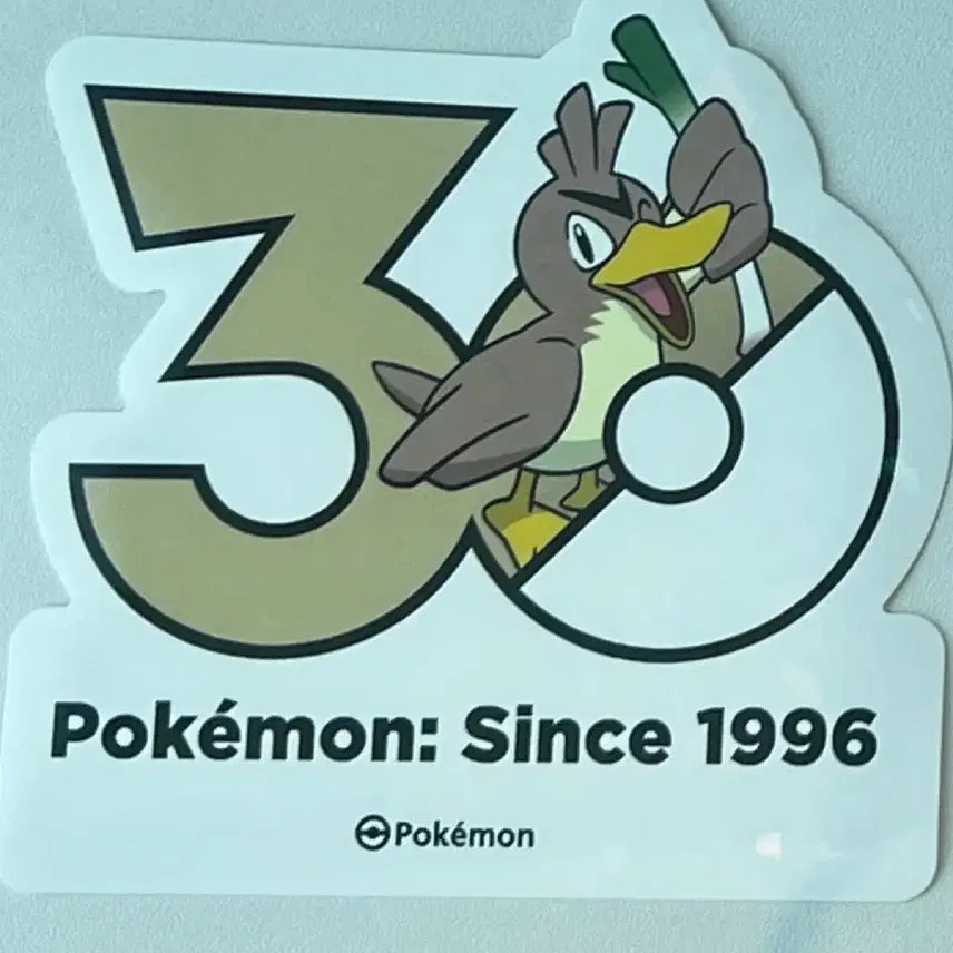 [BUNJANG] Pokemon 30th Anniversary Dodrio Sticker / 포켓몬 30주년 기념 스티커 파오리