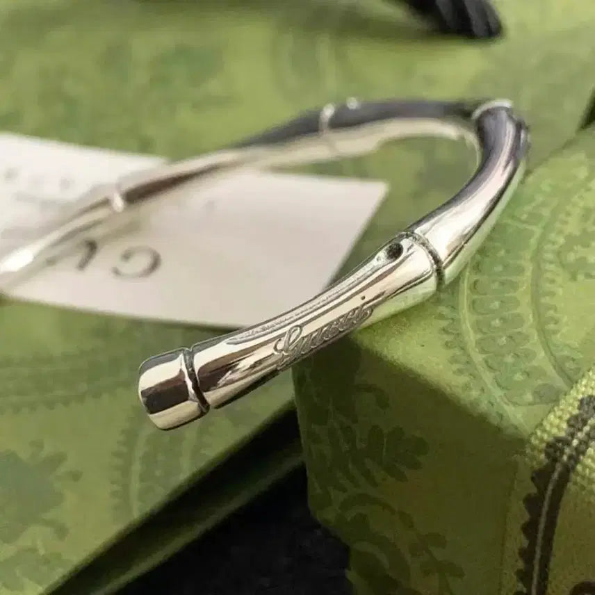 [BUNJANG] Gucci Bamboo Silver Bracelet / 구찌 뱀부 실버 팔찌
