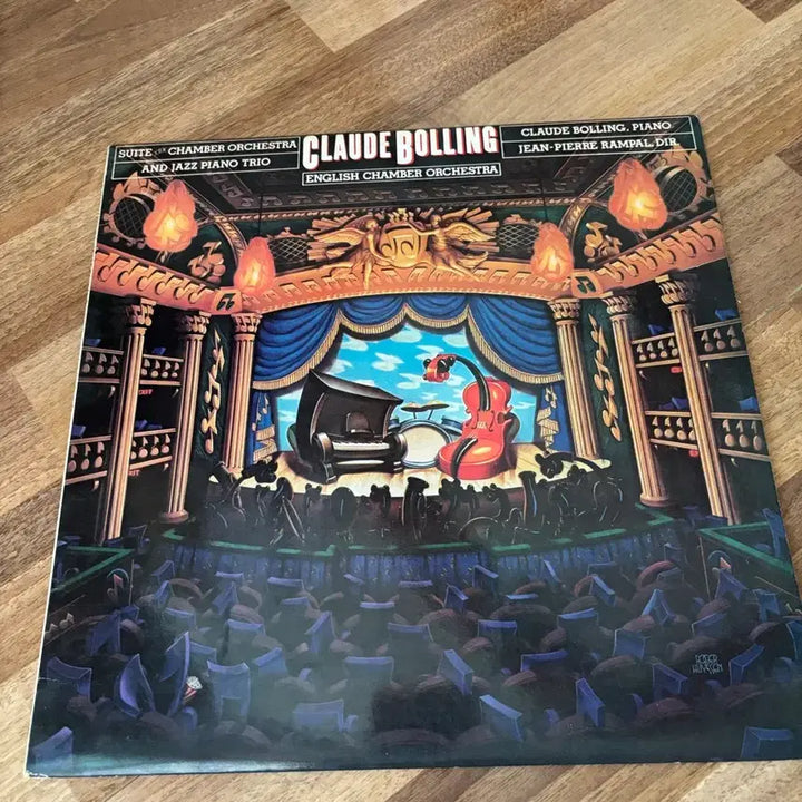 [BUNJANG] Claude Bolling &amp; Jean-Pierre Rampal - Jazz Plays Bach LP / 클로드 볼링-장 피에르 랑팔 -잉글리쉬챔버오케스트라 재즈Lp