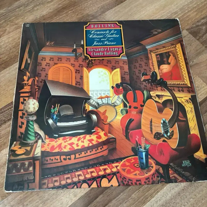 [BUNJANG] Claude Bolling &amp; Alexandre Lagoya - Classic Guitar &amp; Jazz Piano LP / Bolling -알렉산더 라고야 클래식 기타 &amp; 재즈 피아노 LP