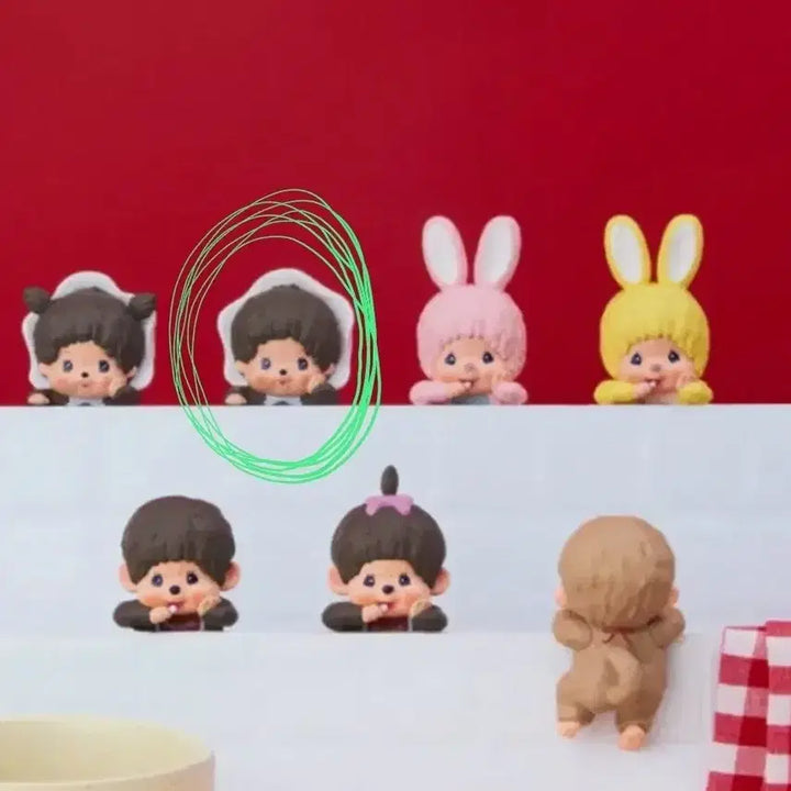 [BUNJANG] Monchhichi Hyber Mini Figure / 몬치치 히퍼스 미니 피규어 새상품