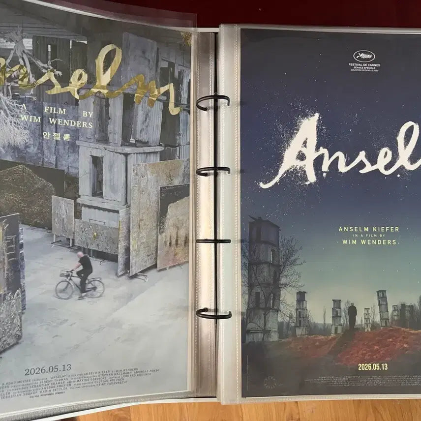 [BUNJANG] Anselm Film Poster (Directed by Wim Wenders) - Set of 2 / 안젤름 영화 포스터 (빔 벤더스 감독)2종 일괄