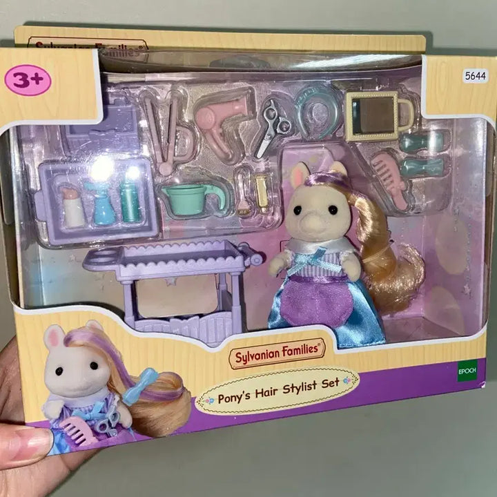 [BUNJANG] Sylvanian Families Pony Hair Stylist Set / 실바니안 포니의 헤어스타일링 미용사 세트