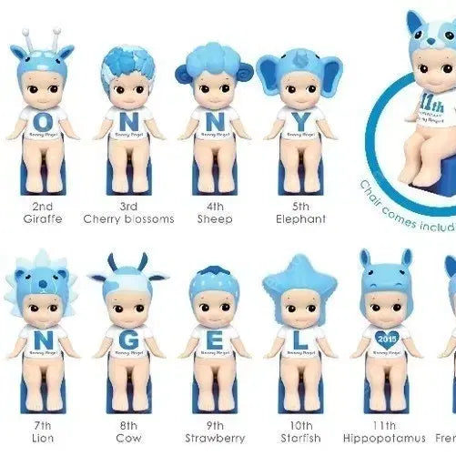 [BUNJANG] Sonny Angel 11th Anniversary 12 Figures (11 Mini Boxes) Bundle Set / 소니엔젤 11주년 12종(소박스는 11개)