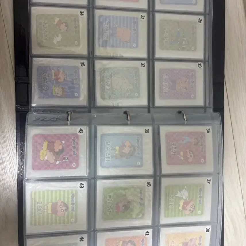 [BUNJANG] Crayon Shin-chan Message Card Sticker Full Set (Sealed) / 짱구 메세지카드 띠부씰 미개봉 전종 풀세트 팝니다
