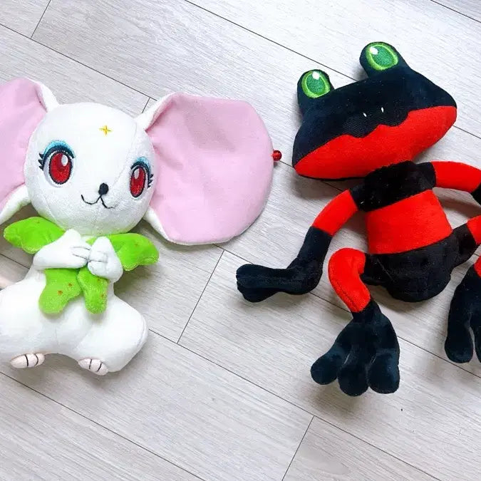 [BUNJANG] Sugar Sugar Rune Blanca &amp; Duke Plush Set / 슈가슈가룬 블랑카랑 듀크 인형 세트